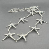 Estate Tiffany & Co. SS 10 Starfish Station Necklace