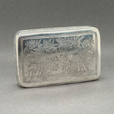 Estate SS Floral Pill Box