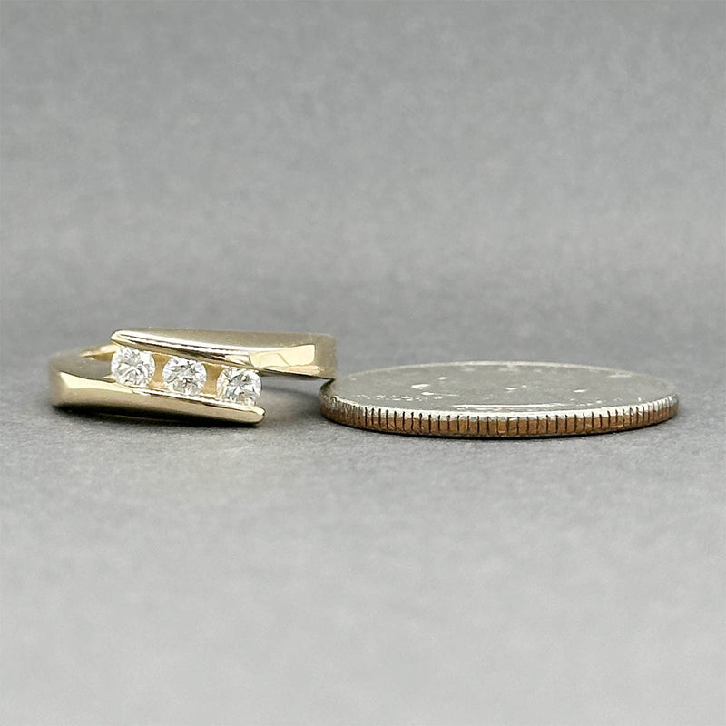 Estate 14K Y Gold 0.26ctw Diamond Ring