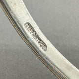 Estate Tiffany & Co. SS Triple Rolling Bangle Bracelet