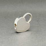 Estate Tiffany & Co. SS Heart Lock Pendant