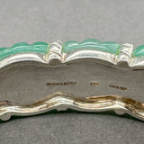 Estate Judith Ripka SS 26.60ctw Chalcedony Cuff Bracelet