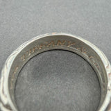 Estate Tiffany & Co. SS Wood Grain Ring