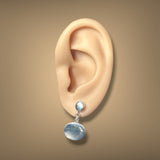 Estate Tiffany & Co. SS Circle Drop Earrings