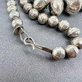 Estate SS Graduated Beaded Necklace