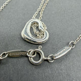 Estate Tiffany & Co. Peretti SS Mini Open Heart Pendant