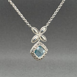 Estate John Hardy SS 18 7.84ct Topaz Batu Kawung Pendant