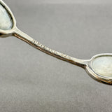 Estate Ippolita SS Blue Quartz Doublet Rock Candy Bangle Bracelet