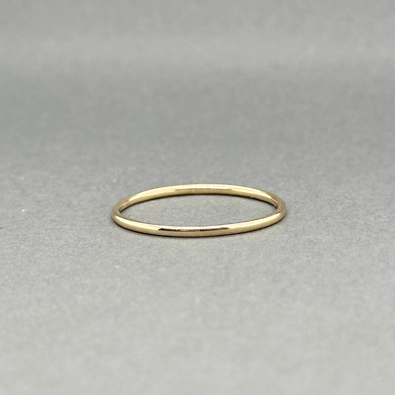Estate 18K Y Gold 1.15mm Thin Ring