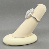 Estate SS CZ Cocktail Ring