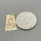 Estate 14K Y Gold Madonna & Child Pendant