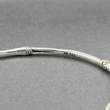 Estate John Hardy SS Bamboo Bangle Bracelet