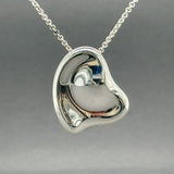 Estate Tiffany & Co. SS Peretti Large Full Heart Pendant