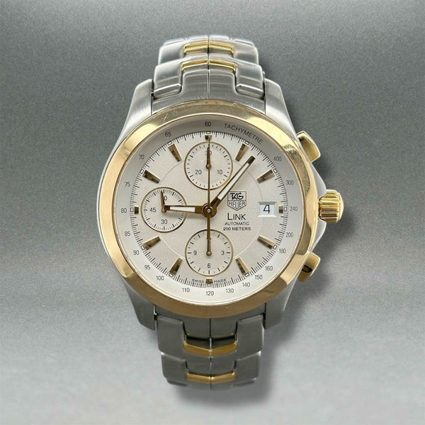 Estate Tag Heuer Link Chronograph Men’s Automatic Watch ref#CQ0149
