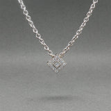 Estate Charriol 18K W Gold 0.23ctw Diamond Alor Pendant