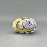 Estate SS 18 CZ Cocktail Ring