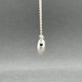 Estate Tiffany & Co. SS 19mm Bean Pendant