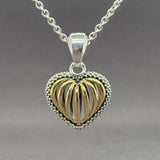 Estate Lagos SS 18 Fluted Heart Pendant