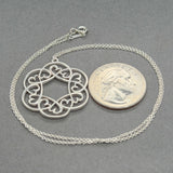 Estate Tiffany & Co. SS Picasso Loving Heart Circle Pendant