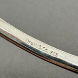 Estate Tiffany & Co. SS Interlocking Infinity Bangle Bracelet