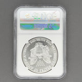 Estate 0.999 Fine Silver 1987 American Silver Eagle NGC MS 69 c