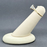 Estate 14K TT Gold 1.02ct G/SI2 Diamond Eng. Ring