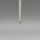 Estate 14K W Gold 0.34ct G/I1 Diamond Pendant