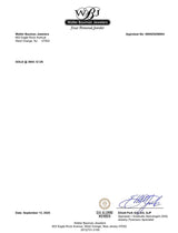 Estate 14K W Gold 3.43ctw Sapphire & 2.17ctw Diamond Bracelet