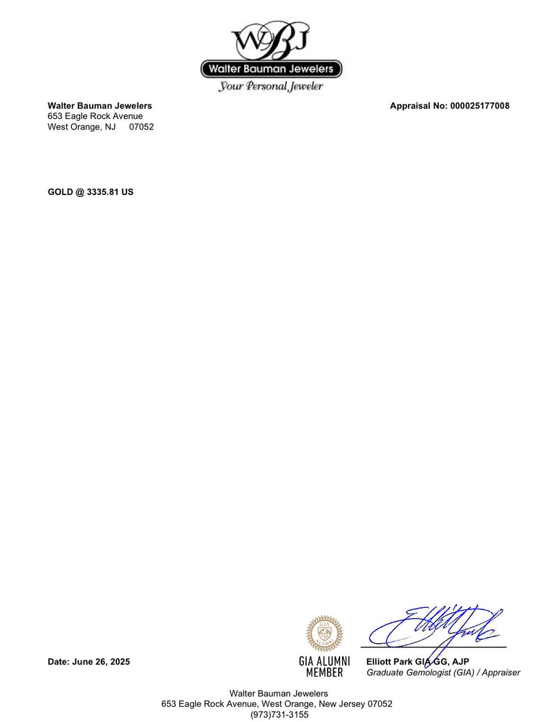 Estate 14K W Gold 1.05ctw Diamond Eng. Ring