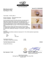 Estate 14K Y Gold 0.15ct K/SI1 Diamond Single Stud Earring