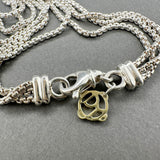 Estate David Yurman SS 18 Waterfall Lariat Necklace