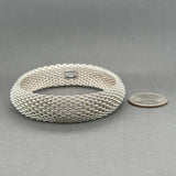 Estate Tiffany & Co. SS Somerset Bangle Bracelet
