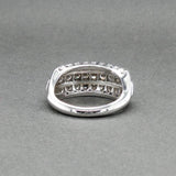 Estate 14K W Gold 0.73ctw Diamond Ring