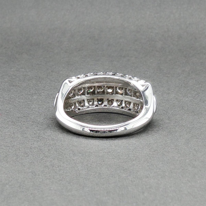 Estate 14K W Gold 0.73ctw Diamond Ring