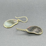 Estate Ippolita 18K Y Gold Mother of Pearl Rock Candy Earrings