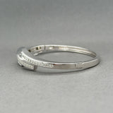 Estate Platinum 1.73ctw I-J/SI2-I1 Diamond Bangle Bracelet