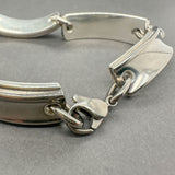 Estate Tiffany & Co. SS Titanium 1837 Link Bracelet