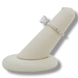 14K Y Gold 0.90ctw G/SI1 3/4 around Diamond Engagement Ring Mounting