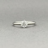 Estate Tiffany & Co. Platinum 0.53ct F/VS1 Diamond Engagement Ring
