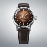 Men's Seiko Watch Presage Cocktail Time Brown Band HCB003