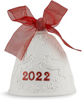 2022 Lladro Christmas Bell Red - Walter Bauman Jewelers