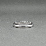 Estate 14K W Gold 0.31ctw Diamond Anniversary Ring