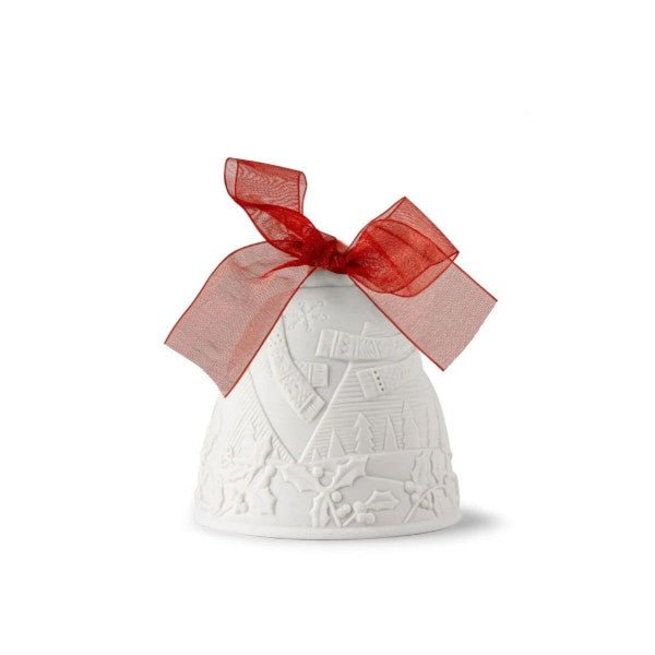 2024 Lladro Christmas Bell Red - Walter Bauman Jewelers