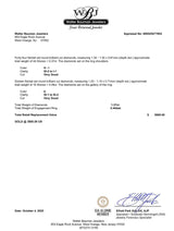 Estate 14K W Gold 1.37ctw Diamond Eng. Ring