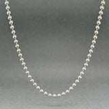 Estate Tiffany & Co. SS 34” Beaded Chain