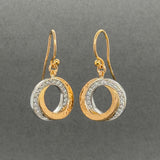 Estate Gurhan 22K TT Gold 0.28ctw G-H/SI1-2 Diamond Drop Earrings
