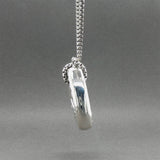 Estate David Yurman SS Cable Heart Pendant