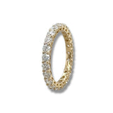 14K Y Gold 2.00ctw E/VVS2 Lab Created Diamond Eternity Ring