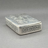 Estate SS Floral Pill Box