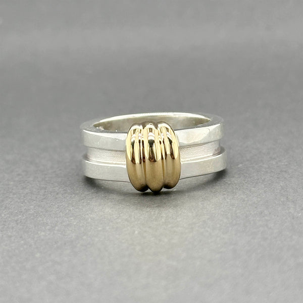 Estate Tiffany & Co. SS 18 Atlas Groove Ring